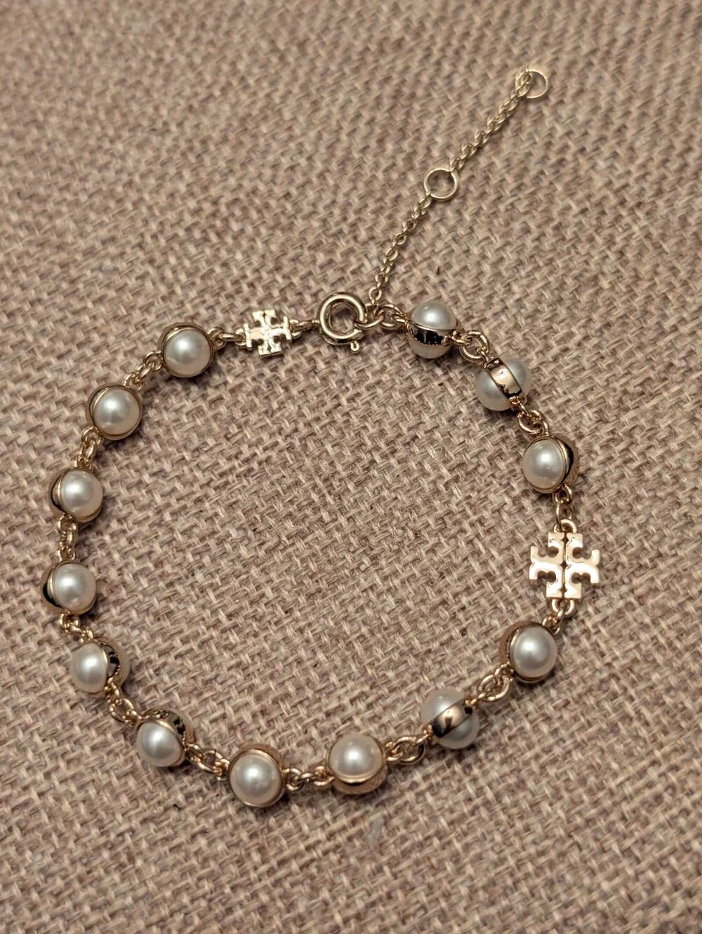 Tory Burch MOONDANCE PEARL BRACELET